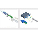 1Piece One-Click Fiber Optic Connector Endface Cleaner Pen 1.25mm LC-125 for LC/MU
