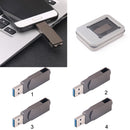 USB3.0 Swivel USB-C Stick Pen Flash Drive Memory Stick Disk for Laptop 8GB