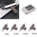 USB3.0 Swivel USB-C Stick Pen Flash Drive Memory Stick Disk for Laptop 8GB