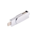 USB 3.0 Flash Drive Dual Pen Drive USB Type-C U Disk Swivel Design 64GB