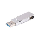 USB 3.0 Flash Drive Dual Pen Drive USB Type-C U Disk Swivel Design 64GB