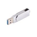 USB 3.0 Flash Drive Dual Pen Drive USB Type-C U Disk Swivel Design 64GB