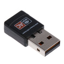 600Mbps Dual Band 2.4 GHz/5GHz USB WIFI Adapter Network Lan Connector for Win7
