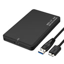 2.5 inch USB3.0 SuperSpeed HDD Case Tool Free UASP Hard Drive Enclosure