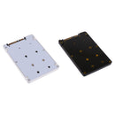 mSATA SSD to 2.5'' SATA3 Hard Disk HDD Enclosure Converter Adapter Card White