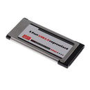 Express Card to 2Port USB3.0 34mm Adapter Convert Card Expansion NEC Chipset