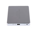 USB 3.1 Type-C to Dual MSATA SSD Raid Enclosure 10 Gbps Adapter Case Silver
