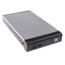 3.5'' SATA/IDE Port to USB2.0 External Hard Disk Case Storage Protector Silver Grey