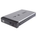 3.5'' SATA/IDE Port to USB2.0 External Hard Disk Case Storage Protector Silver Grey