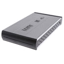 3.5'' SATA/IDE Port to USB2.0 External Hard Disk Case Storage Protector Silver Grey