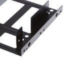 Dual 2.5'' to 3.5 Mounting Adapter Bracket Dual SSD Dock Holder Tray Metal