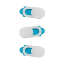 3Piece Webcam Cover Slider for Camera Shield Laptop iPad Phone Desktop Black White