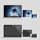 3Piece Webcam Cover Slider for Camera Shield Laptop iPad Phone Desktop Black White