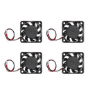 4PCS 12V 3Pin 40x40x10mm Mini-Fan Silent Computer Cooler Cooling Fan