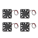 4PCS 12V 3Pin 40x40x10mm Mini-Fan Silent Computer Cooler Cooling Fan