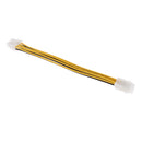 5pcs 4 Pin Female to 8 Pin Male CPU Power Converter Cable Lead Adapter Cord