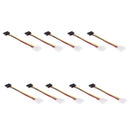 10pcs Molex to SATA Power Adaptor Cable 4 pin to 15 pin For HDD Hard Drive