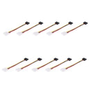 10pcs Molex to SATA Power Adaptor Cable 4 pin to 15 pin For HDD Hard Drive