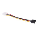 10pcs Molex to SATA Power Adaptor Cable 4 pin to 15 pin For HDD Hard Drive