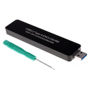 USB3.0 to M.2 NGFF Adapter SSD Hard Disk Box Enclosure Case supports B-key