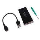 USB3.0 to M.2 NGFF Adapter SSD Hard Disk Enclosure Case supports B-key 6GB/S
