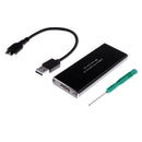 USB3.0 to M.2 NGFF Adapter SSD Hard Disk Enclosure Case supports B-key 6GB/S