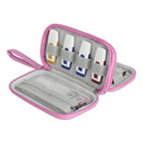 USB Flash Drive Mini Carrying Case Storage Sleeve Bag Protection Holder Pink