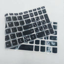 Silicone Keyboard Cover Skin Protector Film for Lenovo 5000 15.6''inch PC-Black