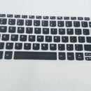 Silicone Keyboard Cover Skin Protector Film for Lenovo 5000 15.6''inch PC-Black