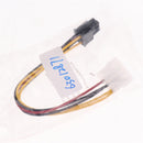 PCI-e 4 Pin To 6 Pin Display Extension Graphics Video Power Cable