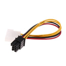 PCI-e 4 Pin To 6 Pin Display Extension Graphics Video Power Cable
