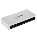 8 Port Fast Ethernet Switch Desktop Network Splitter LAN Hub Plug and Play