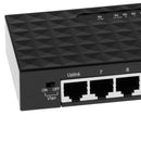 8 Port Fast Ethernet Switch Desktop Splitter Hub Plug &Play for Computer