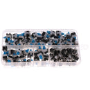 120pcs 5.8X5.8mm/7X7mm/8X8mm 6Pin DPDT Self Locking Power Micro Push Switch