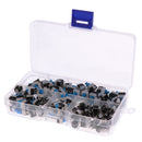 120pcs 5.8X5.8mm/7X7mm/8X8mm 6Pin DPDT Self Locking Power Micro Push Switch