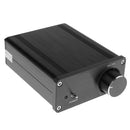 2 Channel Stereo Audio Amplifier Receiver Mini Hi-Fi Class D Integrated Amp for Home Speakers 50W x 2 TPA3116