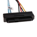 1meter Internal SAS Cable SFF8087 to 4X SFF8482 Adapter Drive Cord 12Gbps