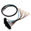 1meter Internal SAS Cable SFF8087 to 4X SFF8482 Adapter Drive Cord 12Gbps