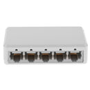 5-Port Fast Ethernet Unmanaged Switch Plug and Play Desktop Ethernet Hub