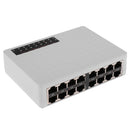16Port RJ45 Fast Ethernet Unmanaged Switch Plug&Play Desktop Ethernet Hub