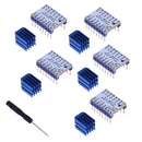 5Pcs TMC2208 v1.0 Stepper Motor Driver Module with Heat Sink for 3D Printer