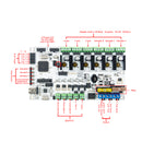Rumba+ Control Board & 6Pcs A4988 Stepper Motor Driver for 3D Printer