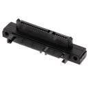 90Â° Right Angled SATA 22Pin 7+15 Male toFemale Extension Convertor Adapter