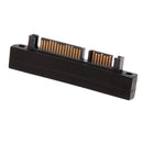 90Â° Right Angled SATA 22Pin 7+15 Male toFemale Extension Convertor Adapter