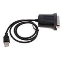 USB 2.0 to Parallel IEEE 1284 Cable Converter Adapter Printer Lead 0.9Meters