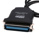 USB 2.0 to Parallel IEEE 1284 Cable Converter Adapter Printer Lead 0.9Meters