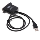 USB 2.0 to Parallel IEEE 1284 Cable Converter Adapter Printer Lead 0.9Meters
