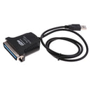 USB 2.0 to Parallel IEEE 1284 Cable Converter Adapter Printer Lead 0.9Meters
