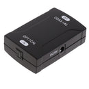 Optical Toslink to Coaxial Analog Audio Signal Converter Adapter RCA L/R