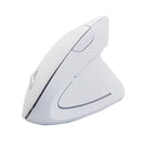 6D 2.4G Wireless Optical Gaming Mouse 1600DPI Ergonomic Design Vertical Mice White